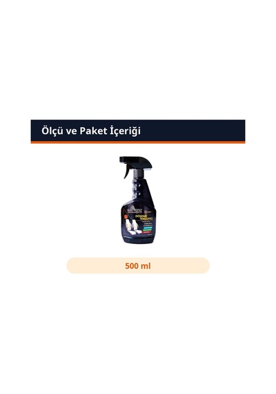 Trobus Araç Döşeme Temizleme Spreyi Leke Çıkarıcı 500 Ml