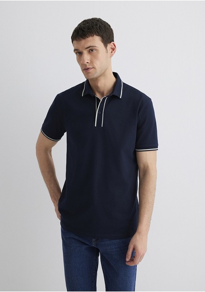 Mavi - Lacivert Polo Tişört 0612648-80872 Lacivert