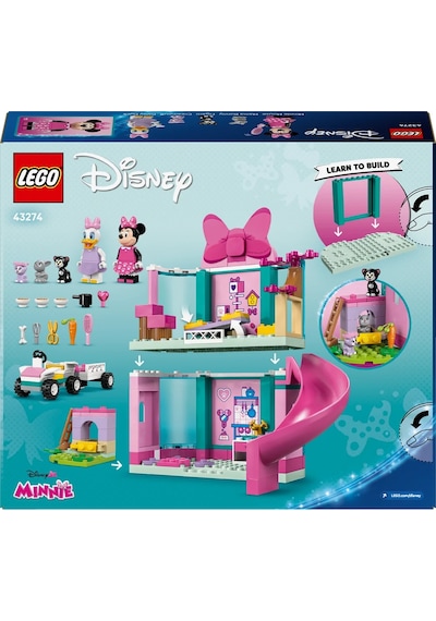 LEGO® ǀ Disney Minnie’nin Evcil Hayvan Oteli Mickey’nin Kulüp Evi 43274 - 4 Yaş ve Üzeri Çocuklar için Yaratıcı Oyuncak Yapım Seti (161P) LEGO® ǀ Disney Minnie’nin Evcil Hayvan Oteli Mickey’nin Kulüp Evi 43274 - 4 Yaş ve Üzeri Çocuklar için Yaratıcı Oyuncak Yapım Seti (161P)