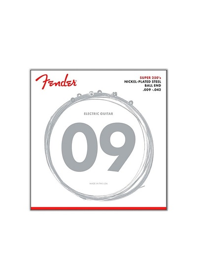 Fender 250L Super 250 Nickel Plated Steel Light Takım Tel Elektro