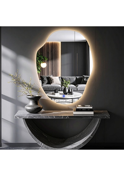 Doravia Günışığı Lavabo & Banyo Aynası Dokunmatik Sensörlü 100 X 75 Cm