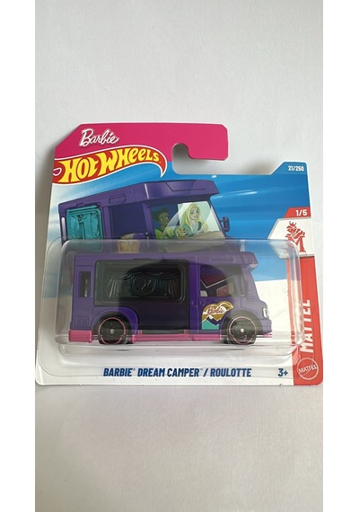 Hot Wheels Barbie Dream Camper / Roulotte Pembe
