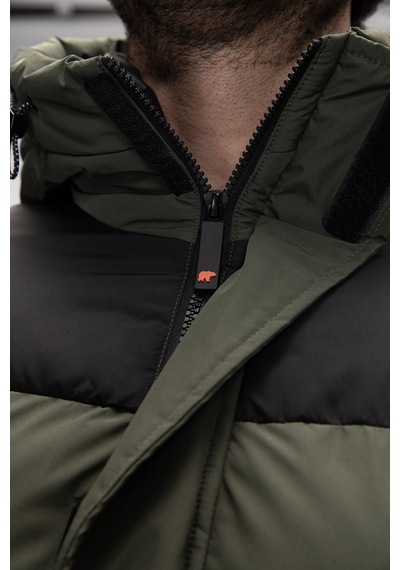 Bad Bear Cup Puffer Coat Erkek Thyme Mont 25.02.15.004-c123 Haki
