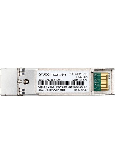 Aruba R9d18a Ion 10g Sfp+ Lc Sr 300m Mmf Xcvr