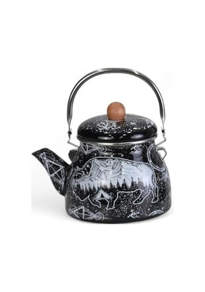 Tr Buffalo Emaye Demlik Kettle Büyük 2.1 Lt Diğer