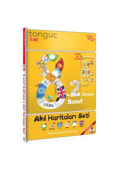 Tonguç Akademi 8.2 Akıl Haritaları  Seti