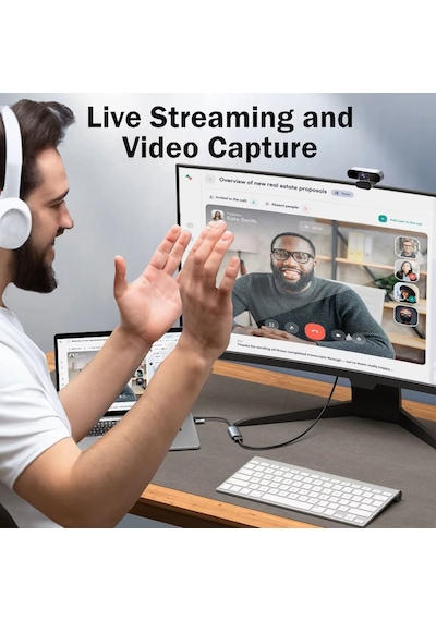 Markofist Mf-cc13 Hdmı Type-c & Usb Video Capture Card 1080p 30fps