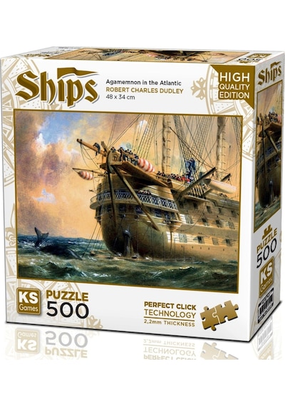 Ks Games 500 Parça Agamemnon Atlantik'te Puzzle