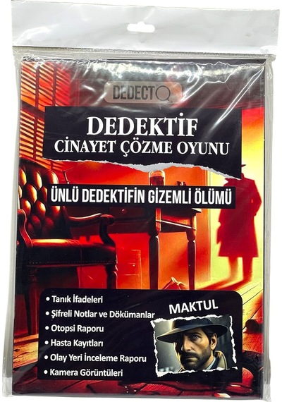 Zeka Geliştirici Katil Bulma Oyunları Tek Adet Fiyatıdır - 5