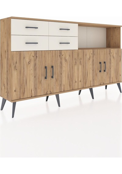 Arges Konsol 4 Raflı 4 Çekmeceli 4 Kapaklı 176x30x99 Çam-çam/aytaşı Atlas Çam/aytası - Atlas Çam Arges Konsol 4 Raflı 4 Çekmeceli 4 Kapaklı 176x30x99 Çam-çam/aytaşı Atlas Çam/aytası - Atlas Çam
