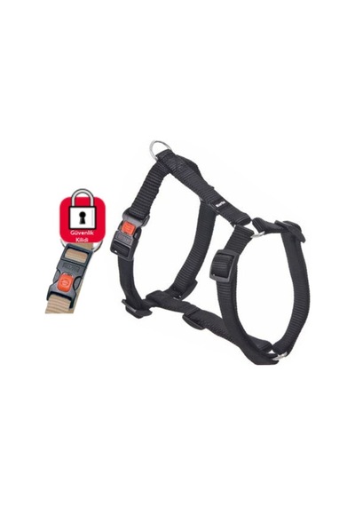 Karlie Karlıe Kilitli Göğüs Tasma 45-70cm Siyah