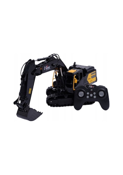 Uzaktan Kumandalı Full Fonksiyon Hareketli Excavator 2.4ghz Iş Makinesi Oyuncak Ekskavatör Çok Renkli