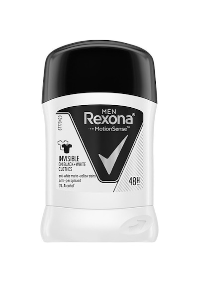 Rexona Men Invisible Black+White Erkek Stick Deodorant 50 ML