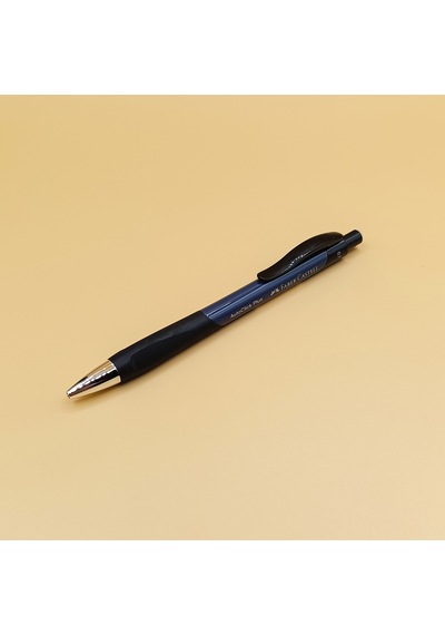 Faber-castell Autoclick Plus 0.7 Mm Uçlu Kalem Ergonomik Tutuşlu Lacivert