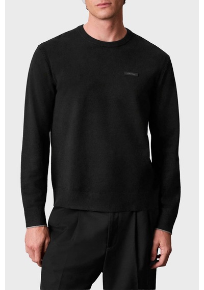 Calvin Klein Desenli Regular Fit Bisiklet Yaka Kazak Lv04lh307gub1 Erkek Kazak Lv04lh307g Ub1 Siyah Calvin Klein Desenli Regular Fit Bisiklet Yaka Kazak Lv04lh307gub1 Erkek Kazak Lv04lh307g Ub1 Siyah