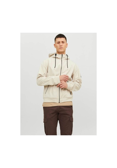 Jack & Jones Softshell Bej Erkek Ceket 12236300