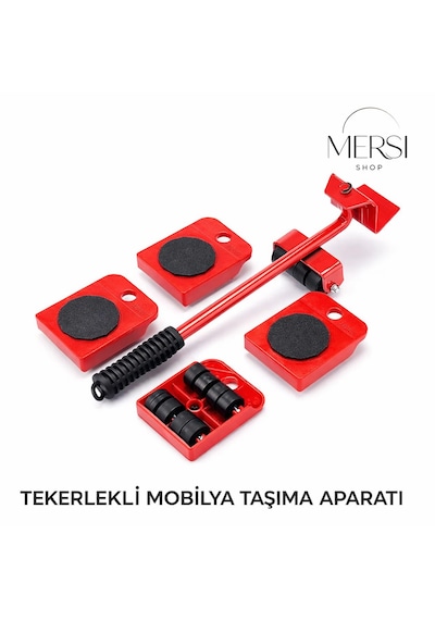 Tekerlekli Mobilya Taşıma Aparatı Seti Ağır Eşya Kaldırma Ve Taşıma Aparatı 150 Kg
