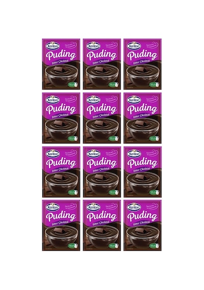 Puding Bitter Çikolatalı 100 G 12'li