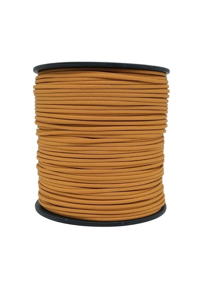 Mg Ropes Paracord İp 4 Mm Bronz Renk No:39 10 Metre Çok Renkli