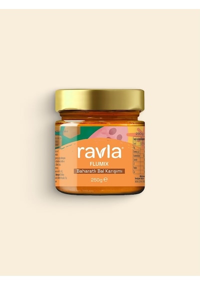 Ravla Flumix Baharatlı Bal Karışımı - 250g