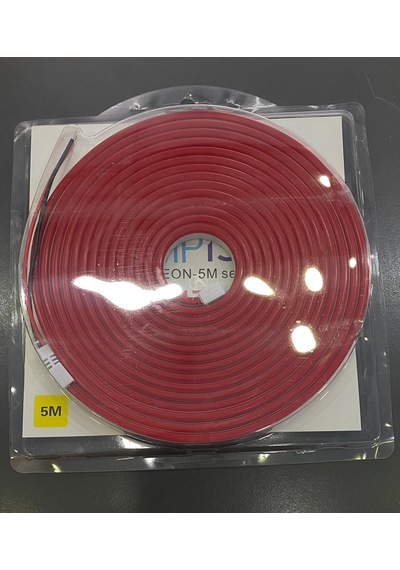 Lampist 12v 5mt Neon Led Ip65 Kırmızı