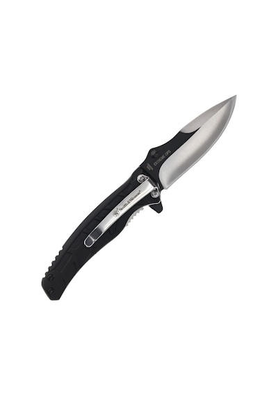 Smith Wesson Extreme Ops Two-tone Drop Point Kamp Çakı 1205905 Siyah