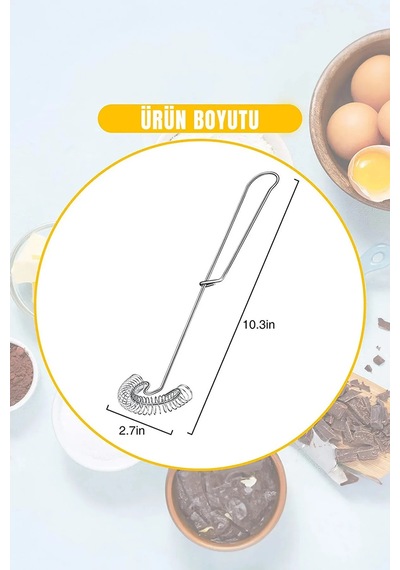 Paslanmaz Çelik Pratik Yumurta Çırpıcı Paslanmaz Çelik Çırpıcı Metal Diğer