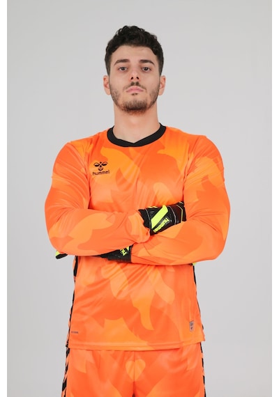 Hummel Elegance Profesyonel Kaleci Forması Neon Turuncu