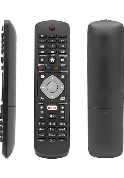 Philips Uyumlu Smart Tuşlu Netflıx Lcd Led Tv Kumanda 40141 19145 5042