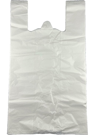 Kalın Beyaz Poşet Battal Boy Hışır Atlet Poşet Market Manav Poşeti Çöp Poşeti 1 Kg