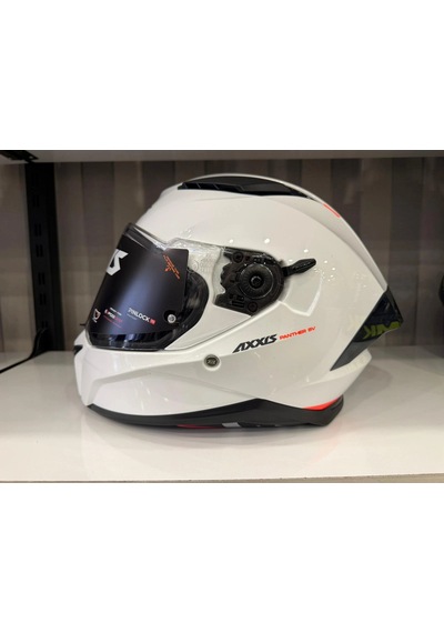 Axxıs Kask Panther Sv Solıd A0 Parlak Beyaz Beyaz
