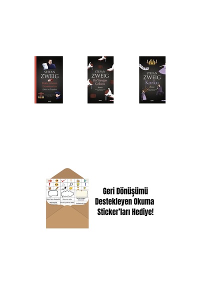 Rotterdamlı Erasmus Un Zaferi Ve Trajedisi + Bir Yüreğin Çöküşü + Korku + Okuma Sticker'ları