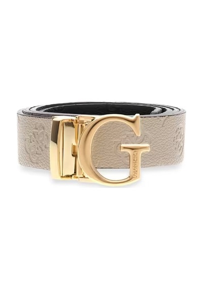 Guess Ella Logo Çift Taraflı Kadın Kemer Bw7861p3430 Siyah