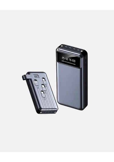 Mey İthalat Powerbank 20000 Mah Led Fenerli Ve Çoklu Güvenlik Korumasına Sahip Çok Renkli