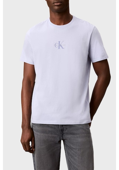 Calvin Klein Erkek T Shirt Lv04rb866g Tkf Lila
