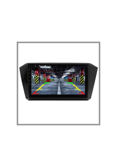Govimaks Volkswagen Passat B8 Uyumlu Piano Black Uyumlu 2 Gb Ram 32 Gb Hafıza Androıd Multımedıa 10.1"