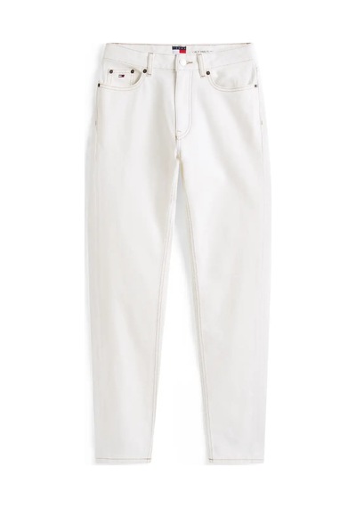 Tommy Hilfiger Lucy Mr Slım Dı4192, 1d0 Beyaz Kadın Kot Pantolon