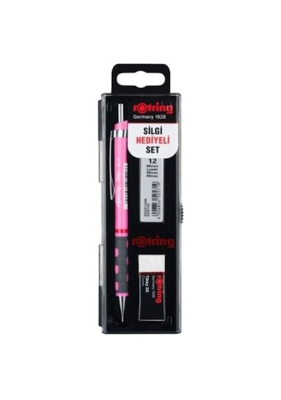 Rotring Okul Seti Versatil+min Silgi 0.7 Pembe Çok Renkli