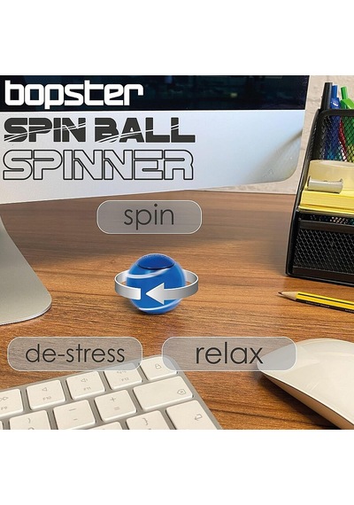 Bopster Spin Ball Spinner - Blue Sb003