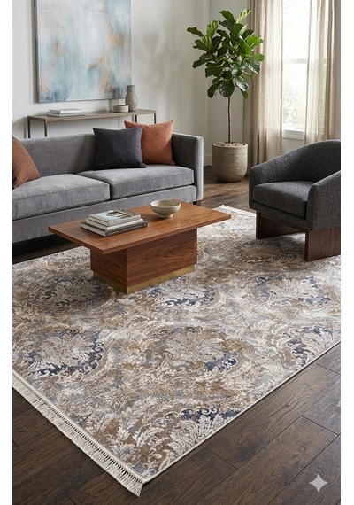Efsane Halı 160x230 Esmira Koleksiyonu 31891-035 Mavi