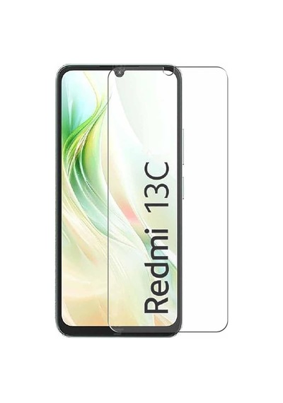 Xiaomi Uyumlu Redmi 13c Ekran Koruyucu Cam Tam Kaplar Temperli Zırh