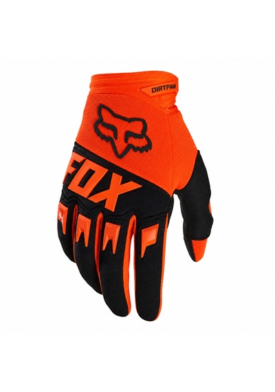 Fox Dirtpaw Turuncu Siyah V2 Eldiven Turuncu - Siyah