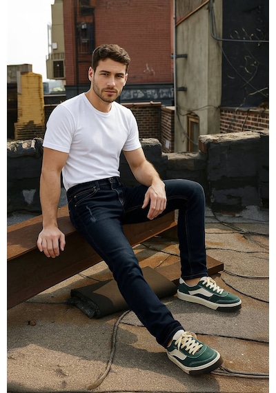 Banny Jeans Erkek Regular Fit Jean Pantolon Lacivert