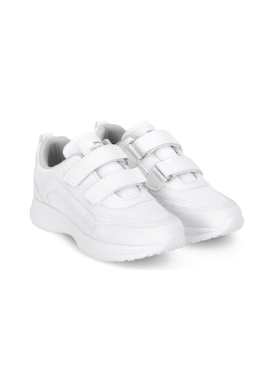 Slazenger Identıve I Kadın Cırt Cırtlı Beyaz / Beyaz Günlük Spor Ayakkabısı