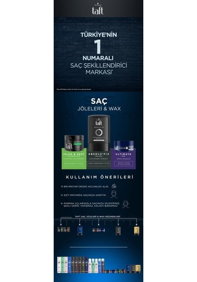 Taft Power Absolut Ultra Güçlü Jöle 300 ML