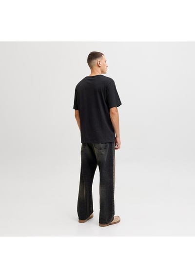 Jack & Jones Jack&jones Jeff Logo Erkek Siyah Tişört Siyah