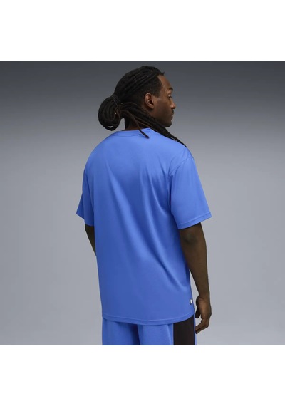 Puma Posterize Tee Iı Mavi Erkek T-shirt