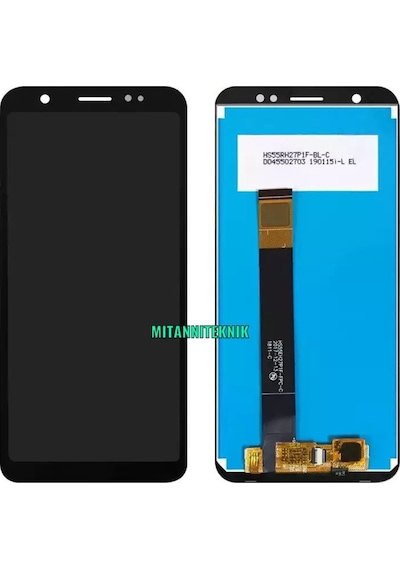 Asus Zenfone Max Zb555Kl Lcd Ekran Dokunmatik-Siyah