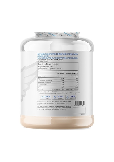 Supplementler Whey Protein 2000 Gr Tuzlu Karamel