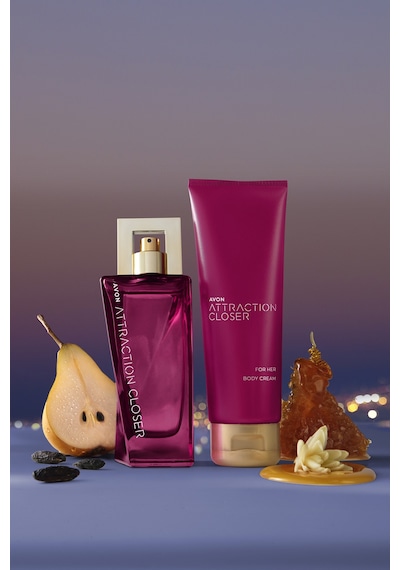 Avon Attraction Closer Kadın Parfüm Ve Vücut Losyounu Paketi Çiçek